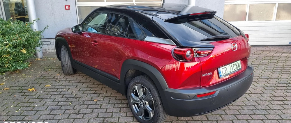 Mazda MX-30 cena 119000 przebieg: 2237, rok produkcji 2022 z Węgorzewo małe 67